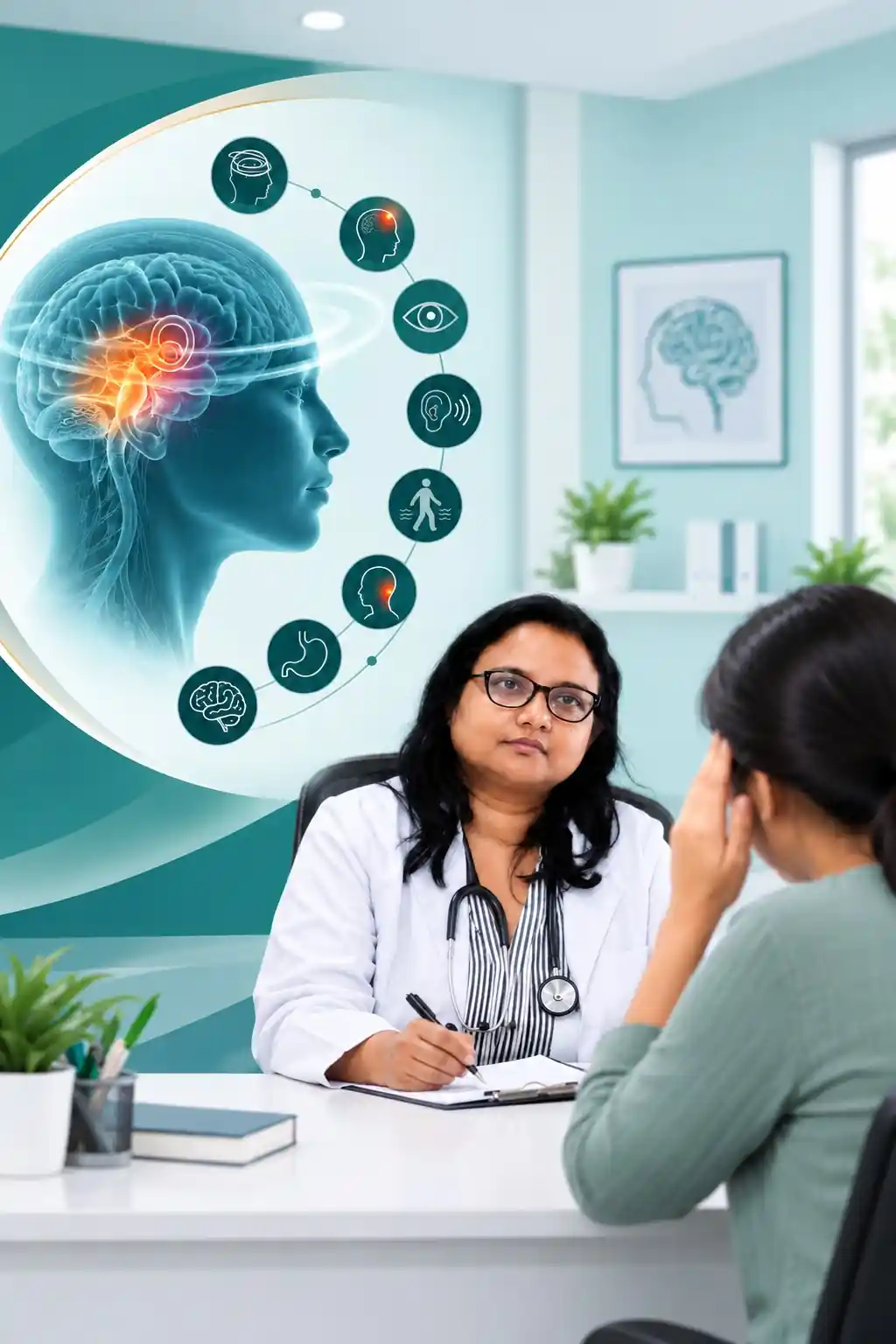 Neurological evaluation for vertigo and dizziness in South Delhi